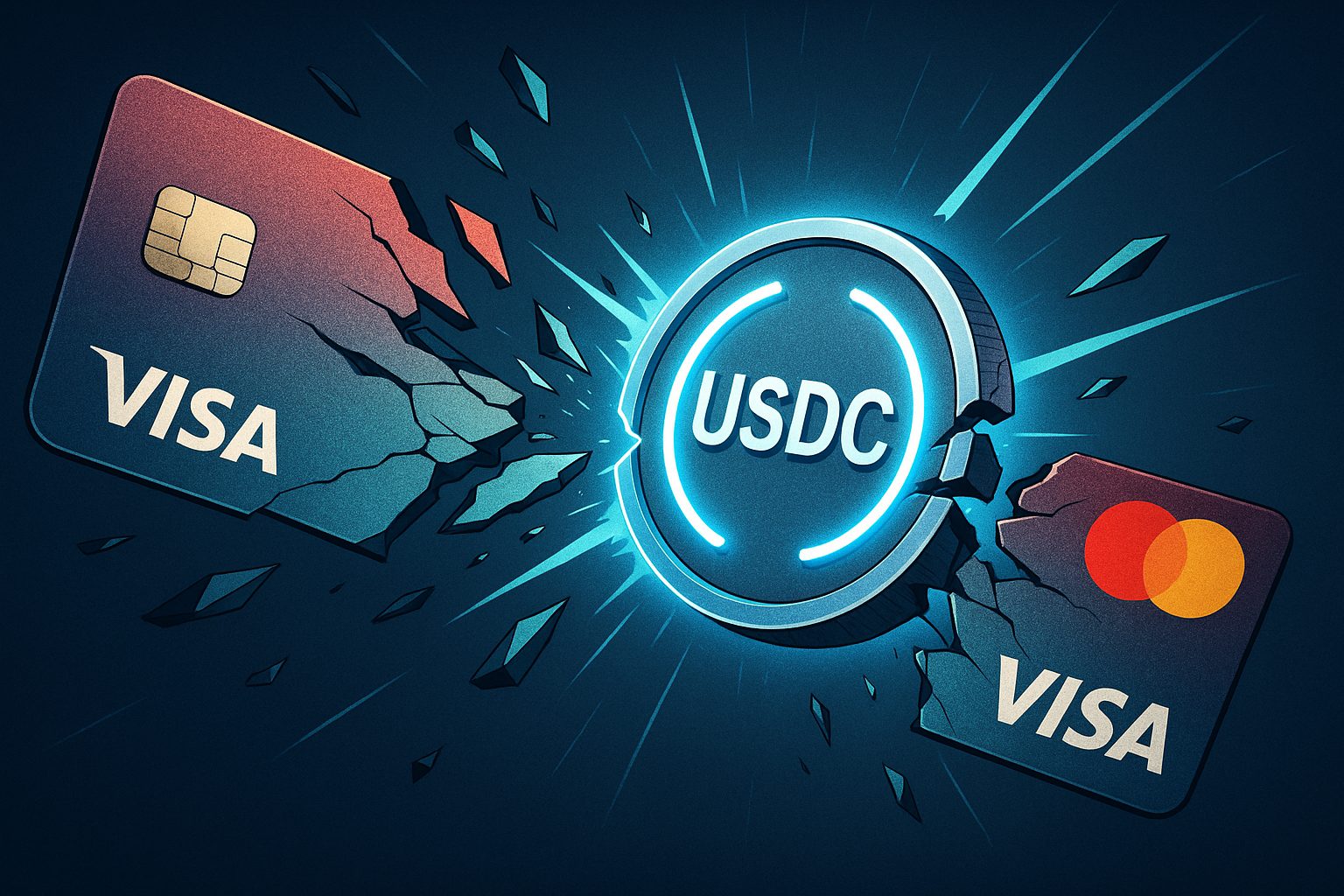 Visa und Mastercard Aktienanalyse Update: Wie sich das Kreditkarten-Duopol gegen Stablecoins rüstet