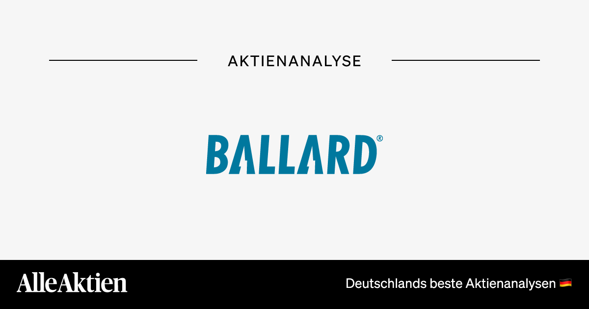 Ballard Power Systems Aktie Analyse
