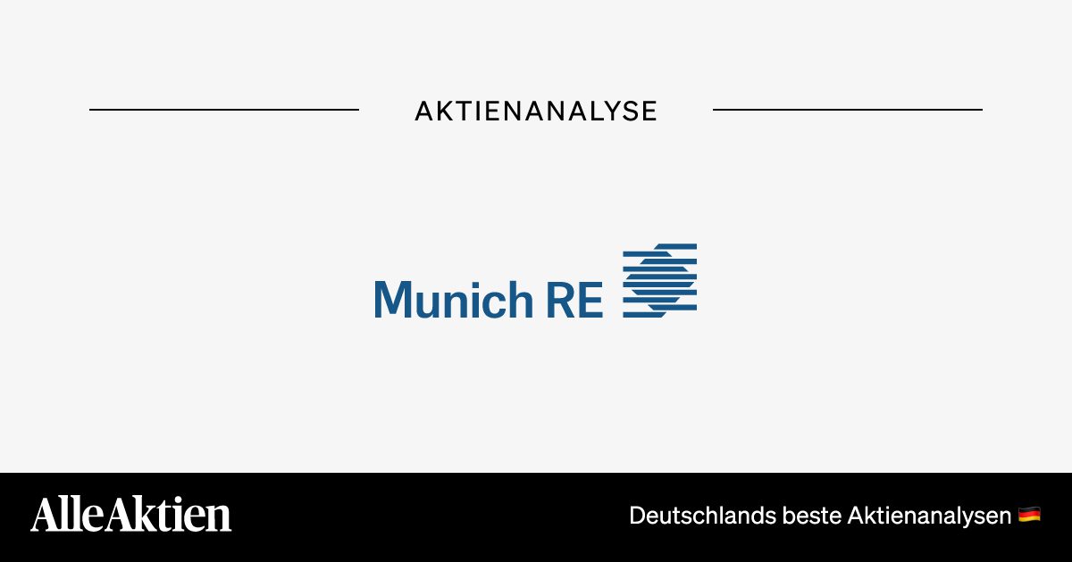 Münchener Rückversicherungs-Gesellschaft Aktie Analyse