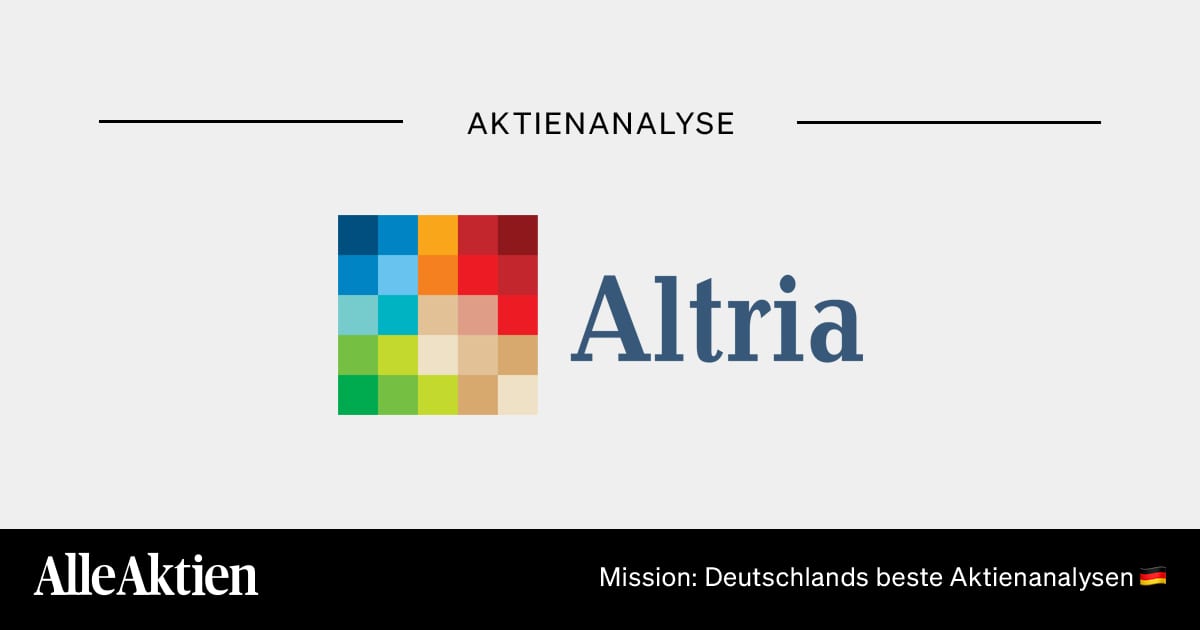 Altria Aktie Analyse