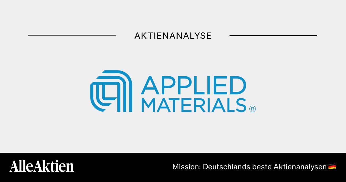 Applied Materials Aktie Analyse