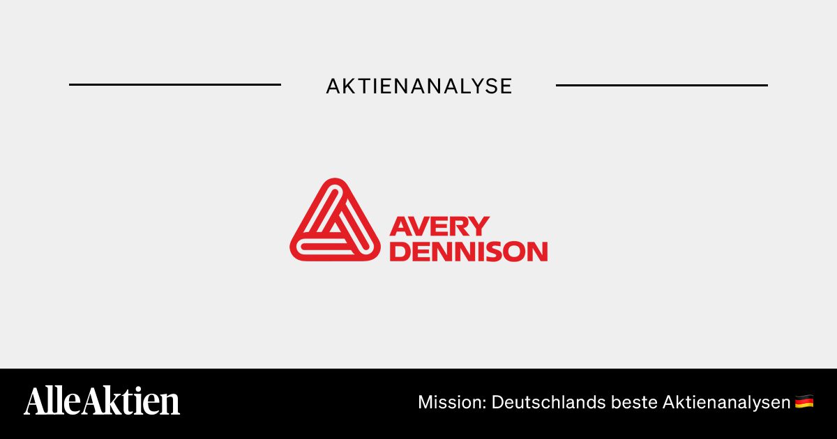 Avery Dennison Aktie Analyse