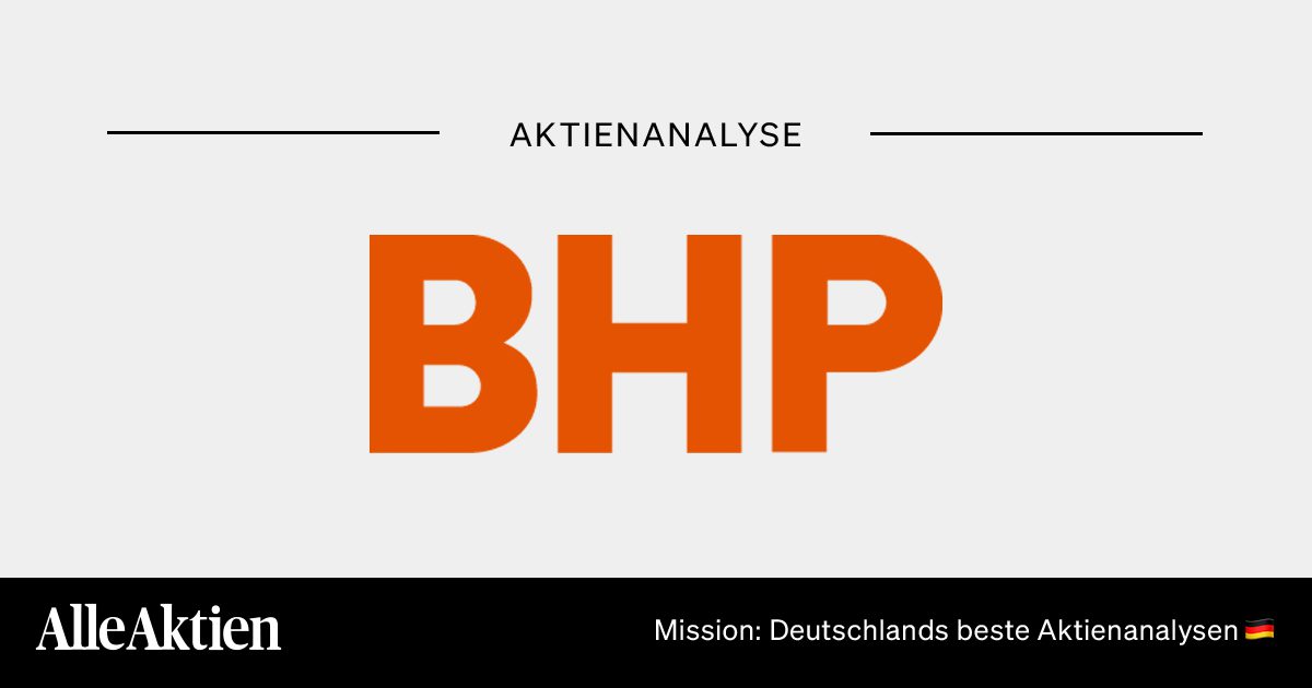 BHP Aktie Analyse