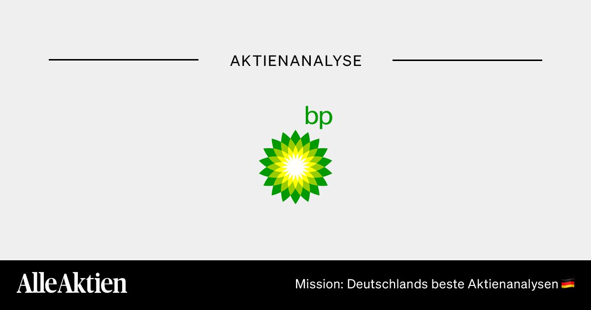 BP Aktie Analyse
