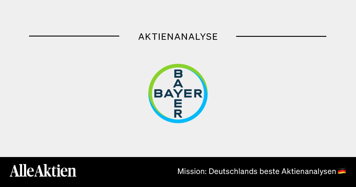 Bayer Aktie Analyse