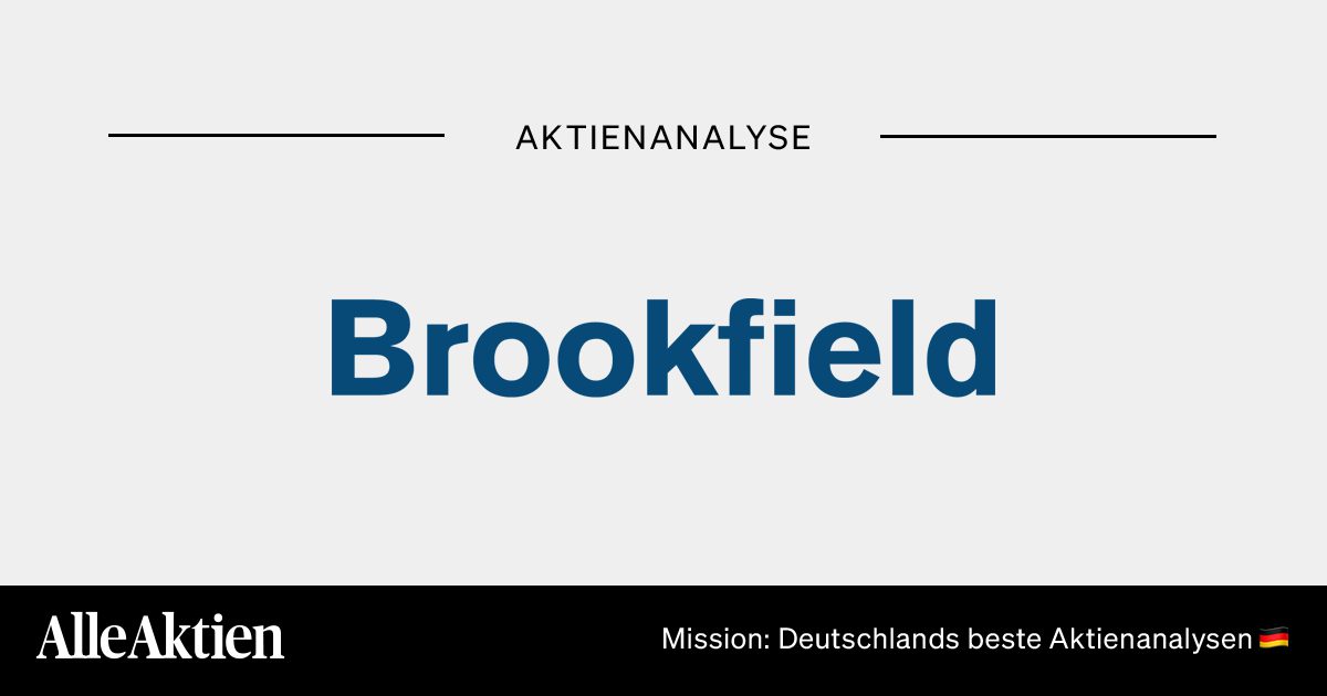 Brookfield Renewable Partners Aktie Analyse