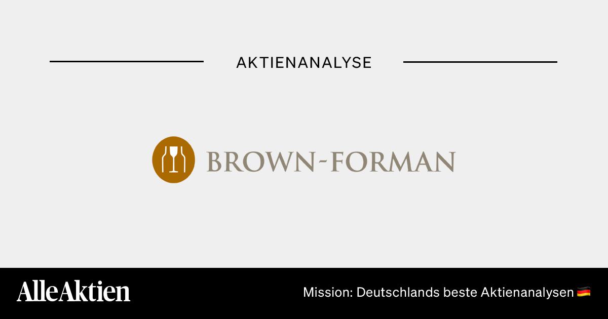 Brown-Forman Aktie Analyse