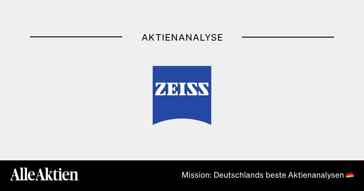 Carl Zeiss Meditec Aktie Analyse