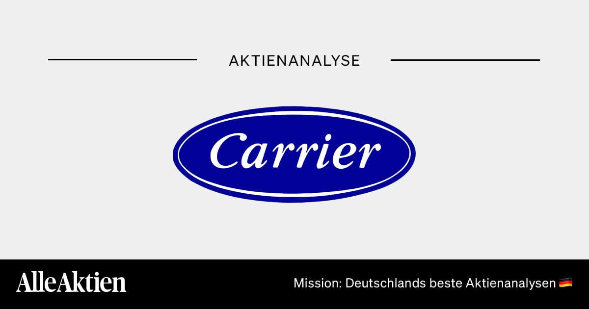 Carrier Global Aktie Analyse