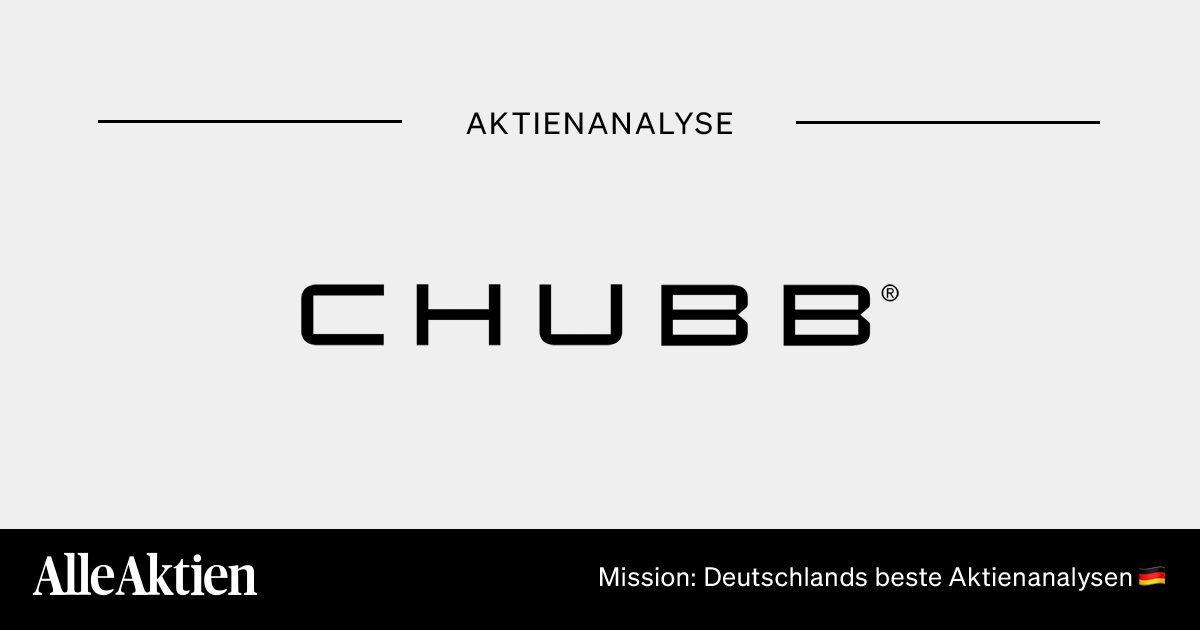 Chubb Aktie Analyse