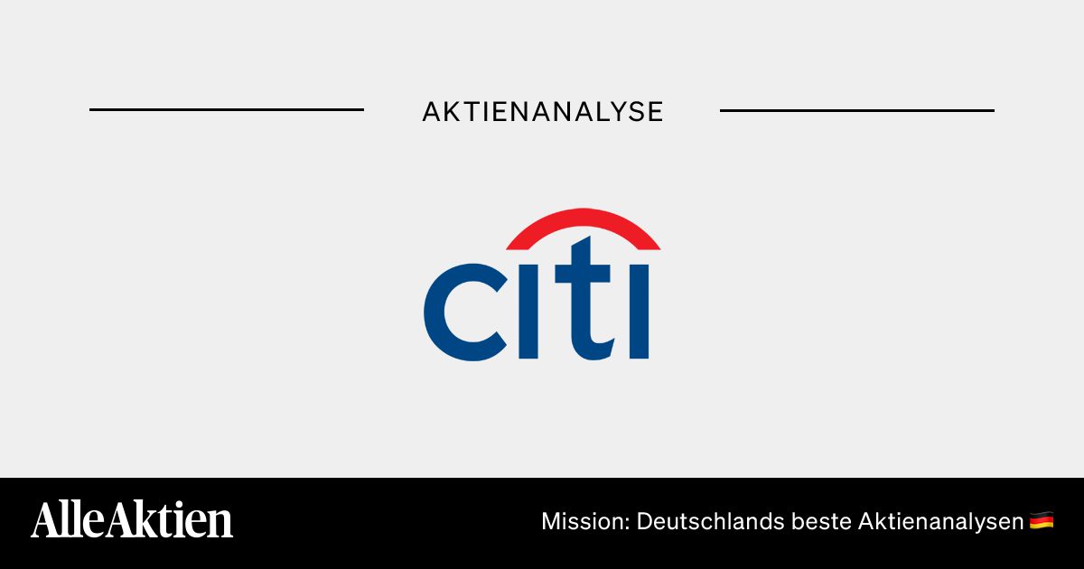 Citi Group Aktie Analyse
