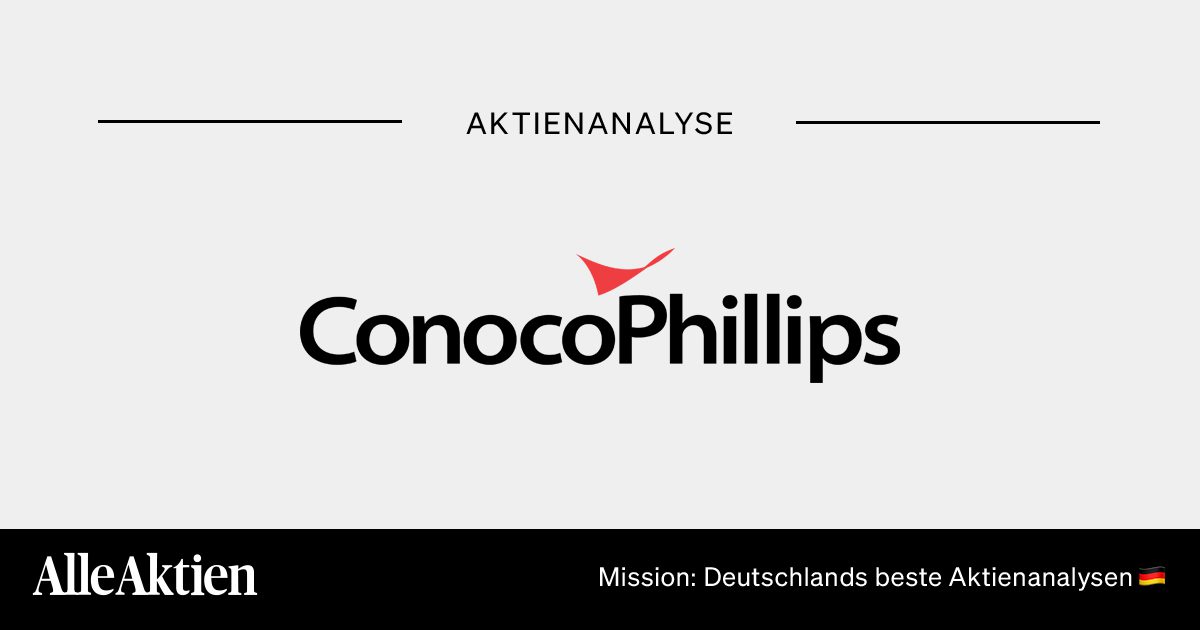 ConocoPhillips Aktie Analyse