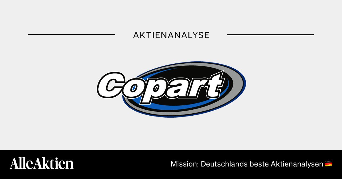 Copart Aktie Analyse