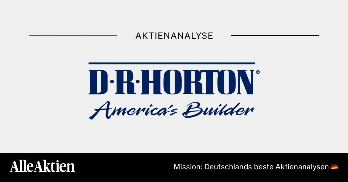 D.R. Horton Aktie Analyse