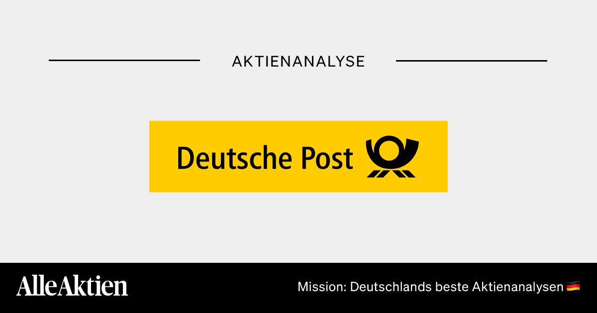 Deutsche Post Aktie Analyse