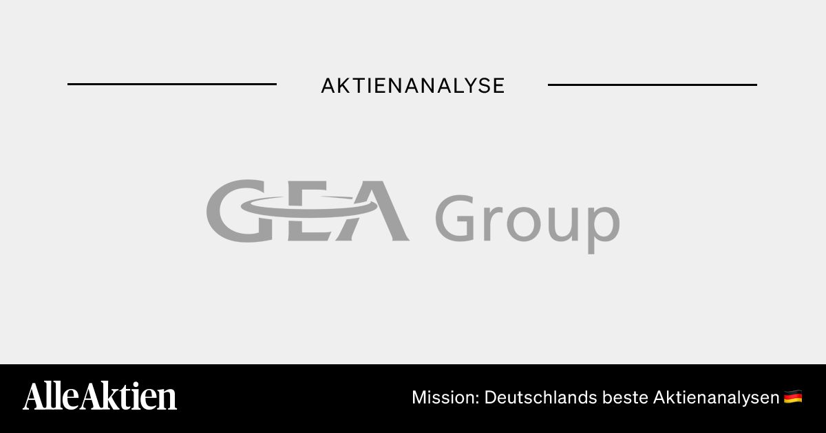 GEA Group Aktie Analyse
