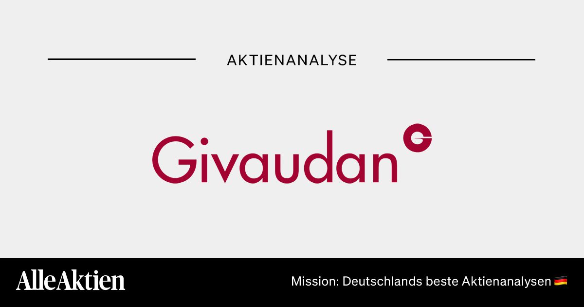 Givaudan Aktie Analyse
