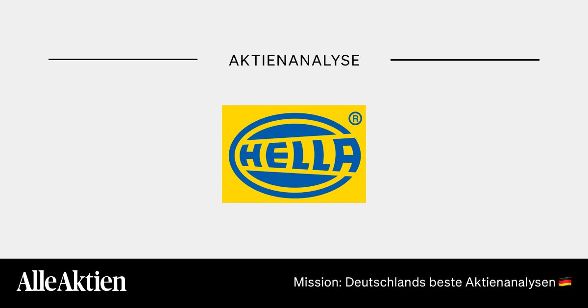 HELLA Aktie Analyse