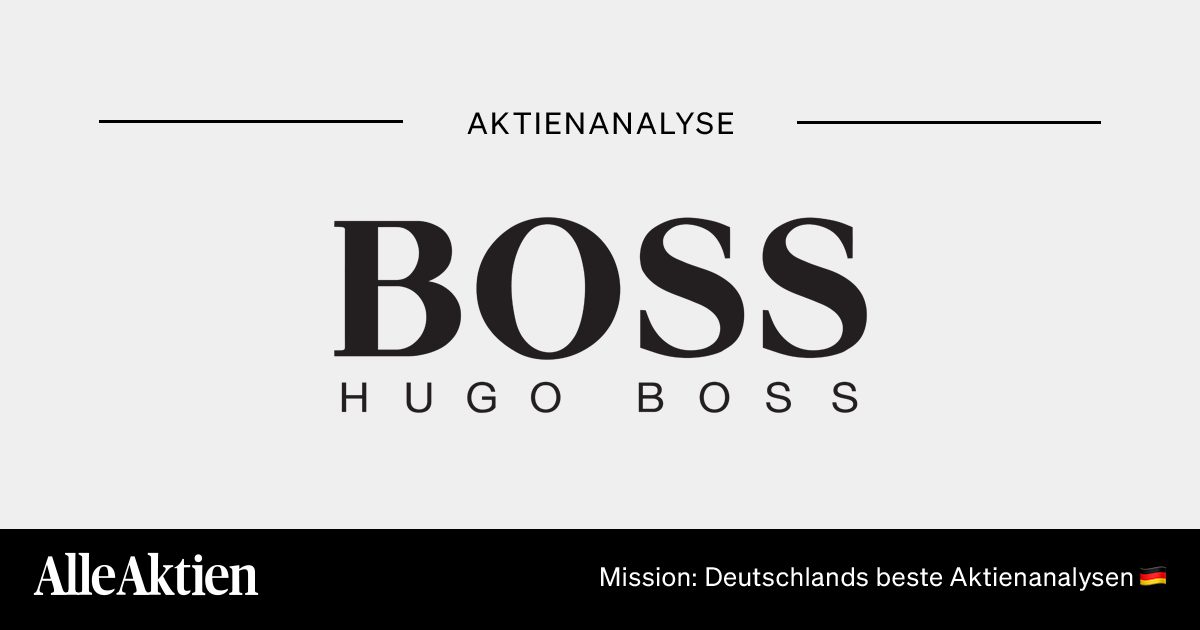 Hugo Boss Aktie Analyse