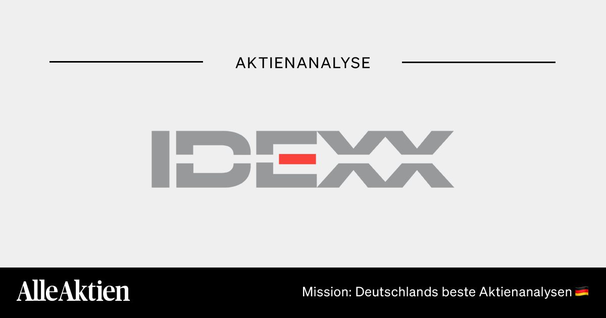 IDEXX Laboratories Aktie Analyse