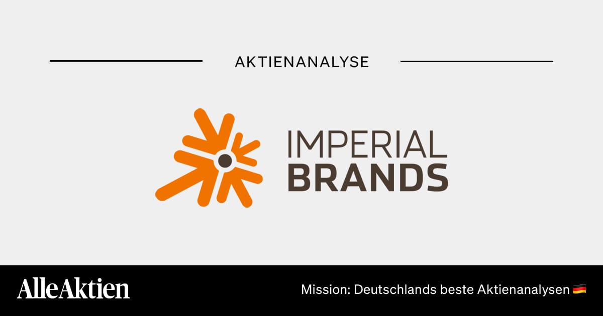 Imperial Brands Aktie Analyse