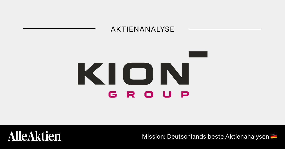 KION GROUP Aktie Analyse
