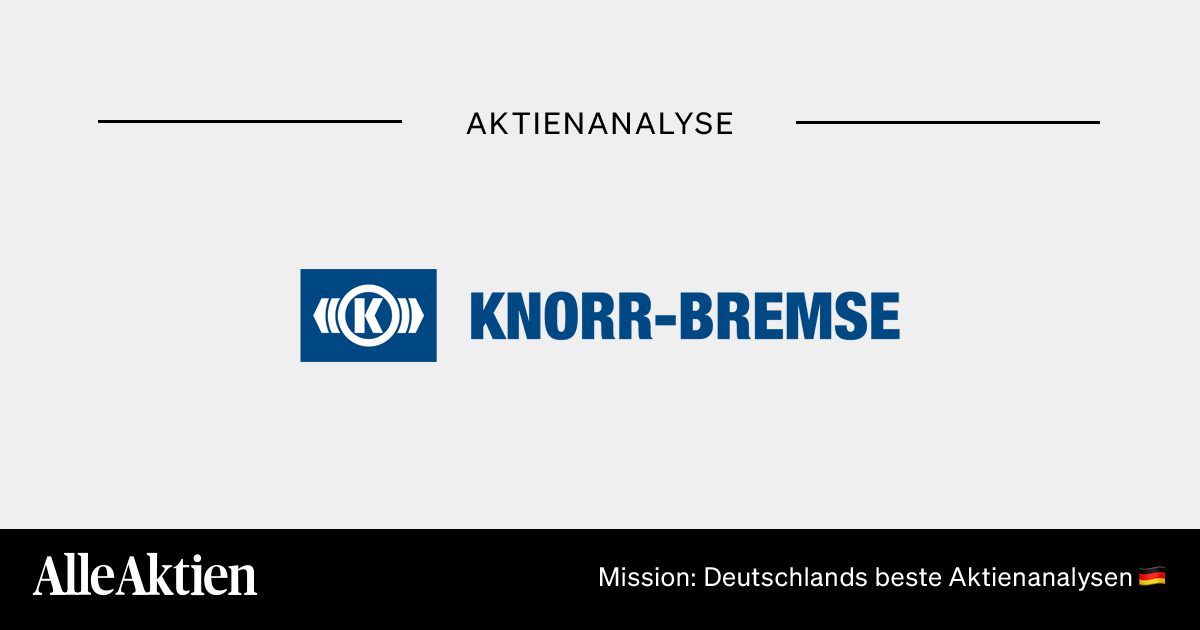 Knorr-Bremse Aktie Analyse