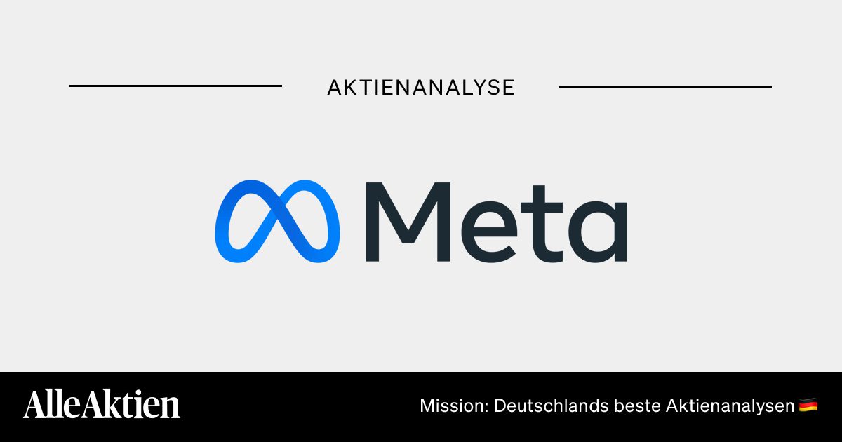 Meta Aktie Analyse