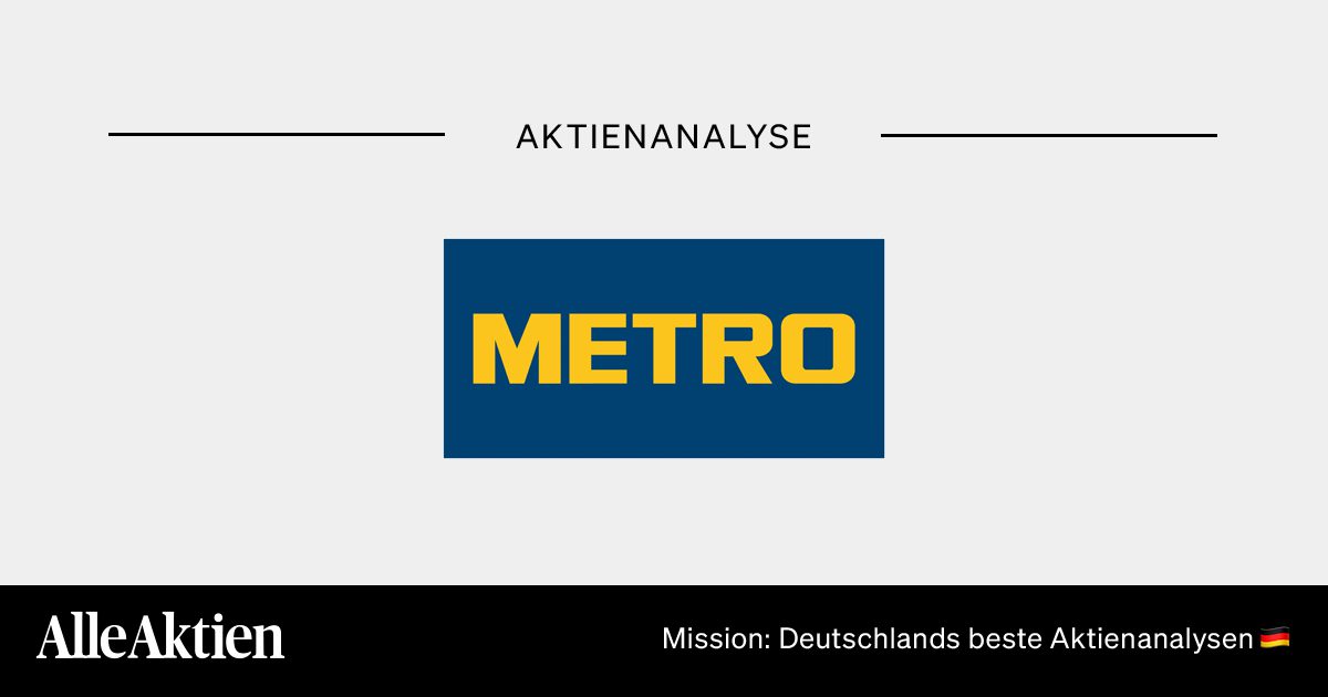 Metro Aktie Analyse