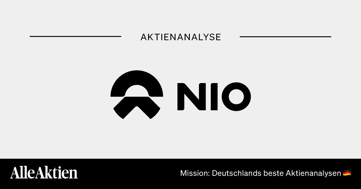 NIO 蔚来 Aktie Analyse