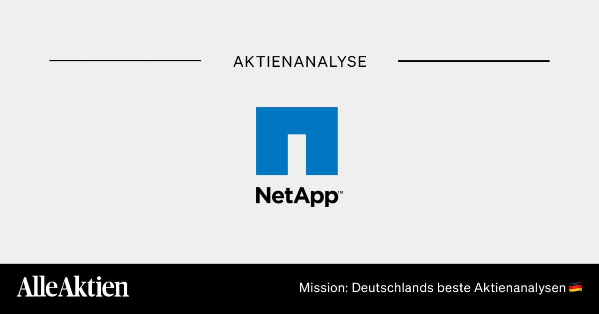 NetApp Aktie Analyse
