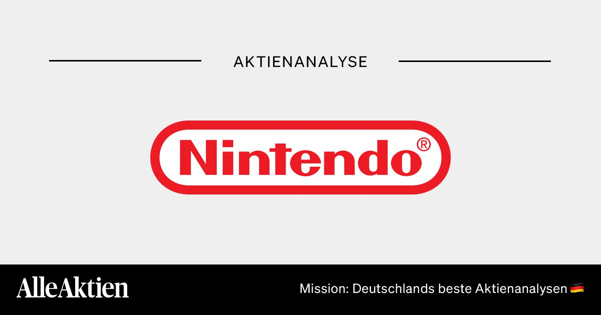 Nintendo Aktie Analyse