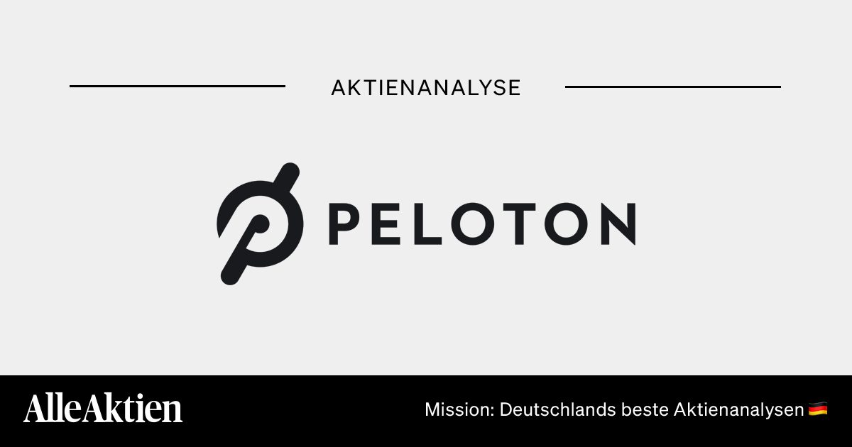 Peloton Aktie Analyse