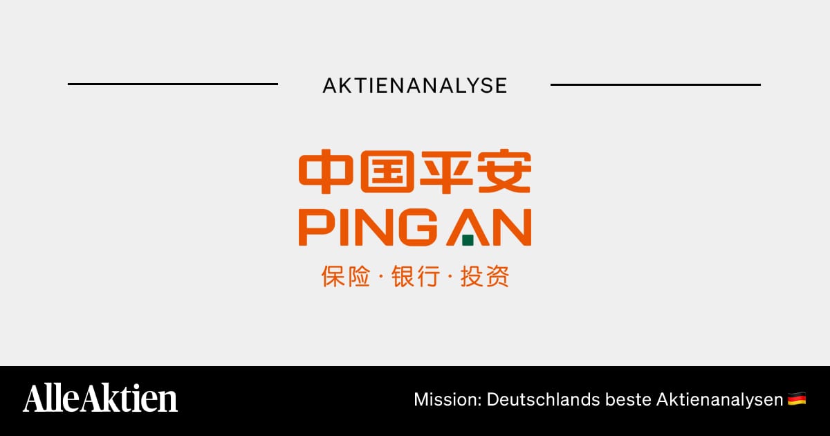 Ping An Aktie Analyse