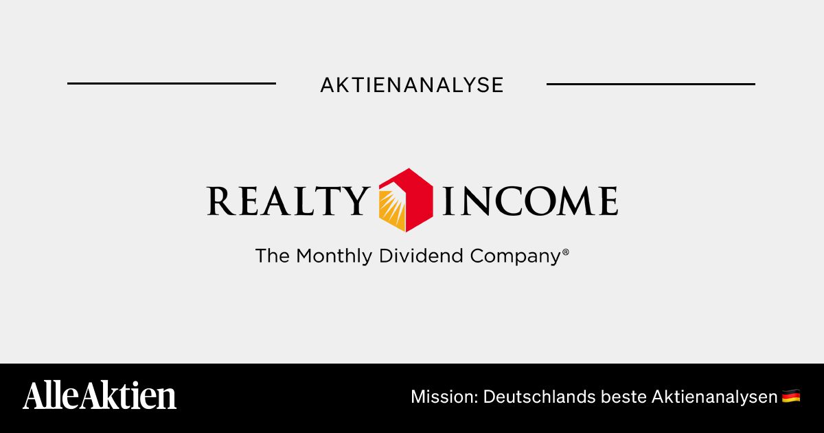 Realty Income Aktie Analyse