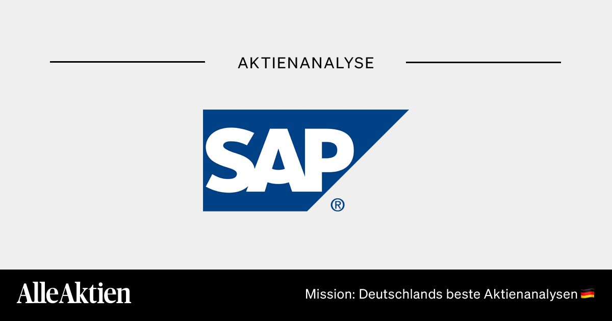 SAP Aktie Analyse