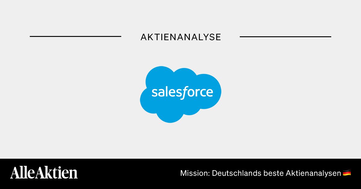 Salesforce Aktie Analyse