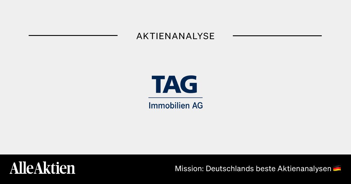 TAG Immobilien Aktie Analyse