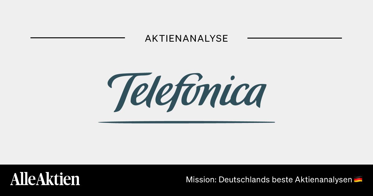 Telefonica Aktie Analyse