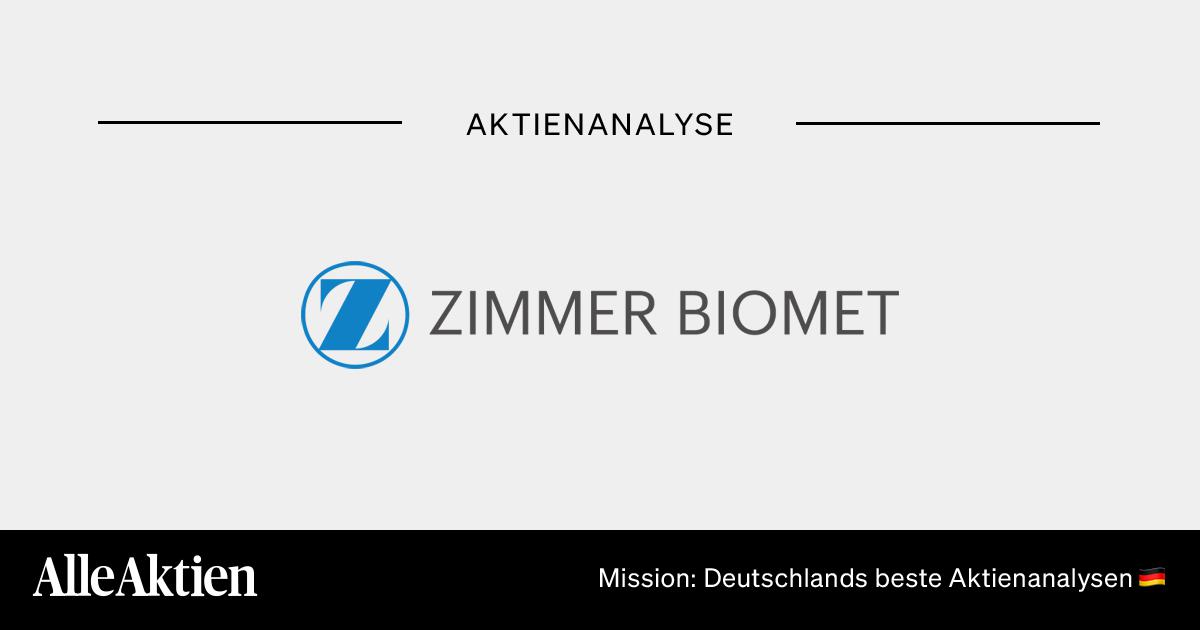 Zimmer Biomet Aktie Analyse